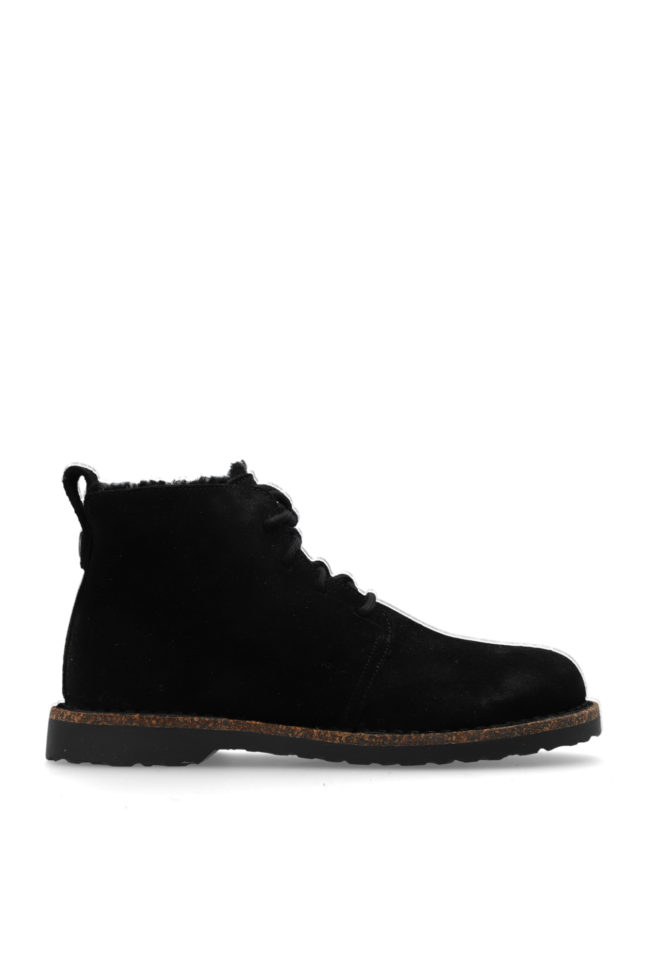 Black suede booties lace up hotsell